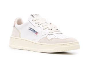 Giay Autry Dallas Low Leather 'White Pink' ADLW-NW07