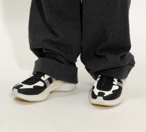 Giay Adidas Y-3 Qisan Cozy 'Black White' HR1962