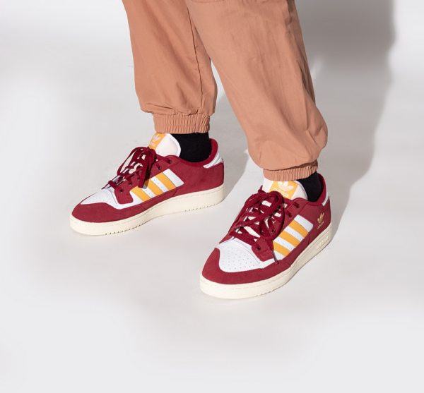 Giay Adidas Centennial 85 Low 'Collegiate Burgundy Gold' HQ7047