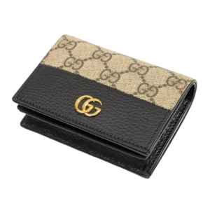 Vi Gucci GG Marmont Card Case 'Black' 658610-17WAG-1283