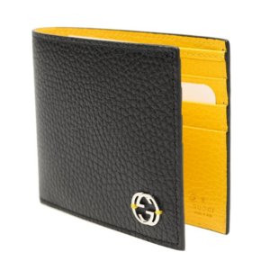 Vi Gucci GG Interlocking 'Black Yellow' 610464-CAO2N-1041