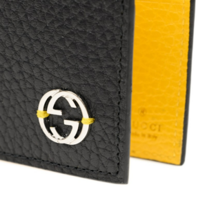 Vi Gucci GG Interlocking 'Black Yellow' 610464-CAO2N-1041