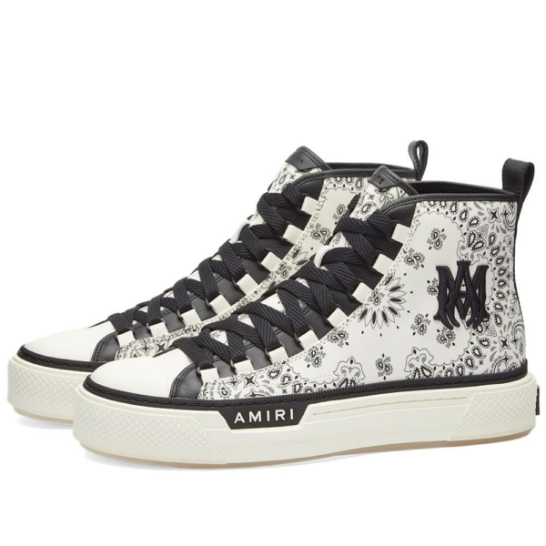 Giay Amiri Court High 'Bandana White' MFS007-100