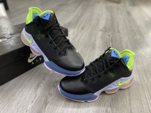 Giay Nike LeBron 19 Low 'Black Volt' DO9828-001