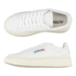 Giay Autry Dallas Low Goatskin 'White' ADLW-GG01