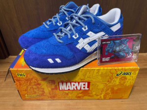 Giay Asics Gel-Lyte 3 'Kith Marvel X-Men Beast' 1201A958-400