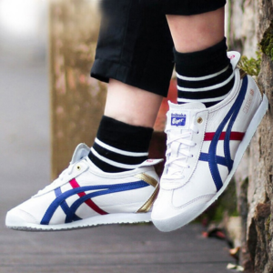 Giay Onitsuka Tiger Mexico 66 'White Dark Blue' D507L-0152