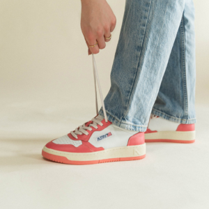 Giay Autry Medalist Low Leather 'White Lobster' AULW-WB22