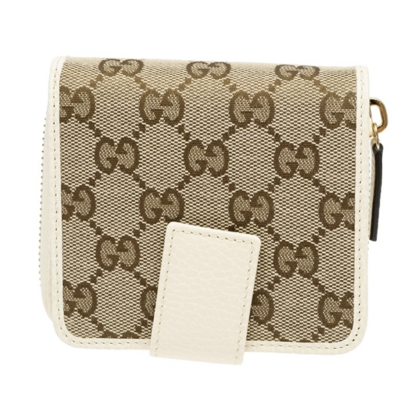 Vi Gucci Leather Folding Long 'Vanila' 346056-KY9LG-9780