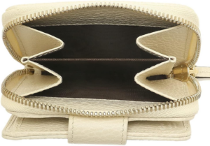 Vi Gucci Leather Folding Long 'Vanila' 346056-KY9LG-9780