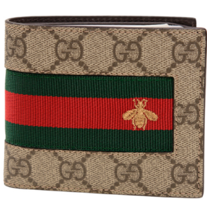 Vi Gucci GG Web Wallet 'Beige Ebony' 408827-KLQCN-8461