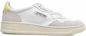 Giay Autry Medalist Low 'White Yellow' AULW-LS46