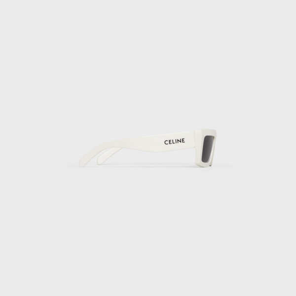 Kinh Celine Monochroms 02 Sunglasses 'White' 4S214CPLB-01BC