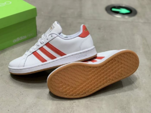 Giay Adidas Grand Court 'White Crew Red' FY8208