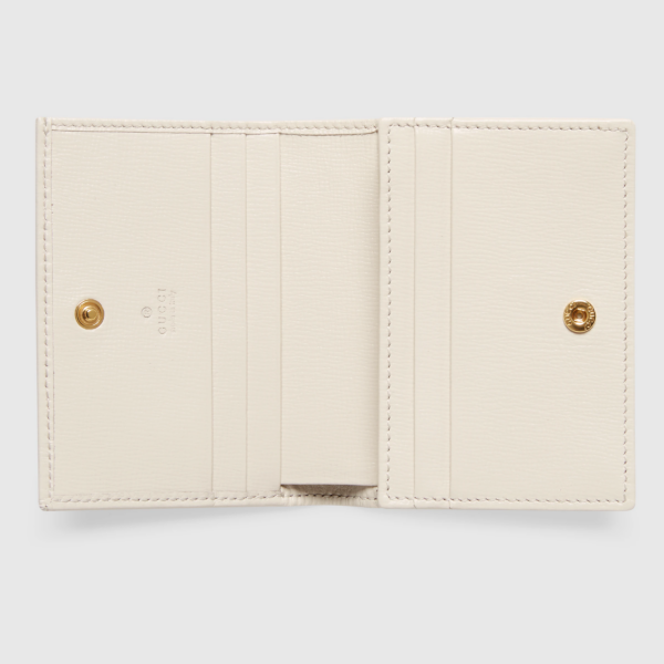 Vi Gucci Horsebit 1955 Card Case 'White' 621887-92TCG-9761