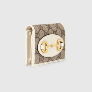 Vi Gucci Horsebit 1955 Card Case 'White' 621887-92TCG-9761
