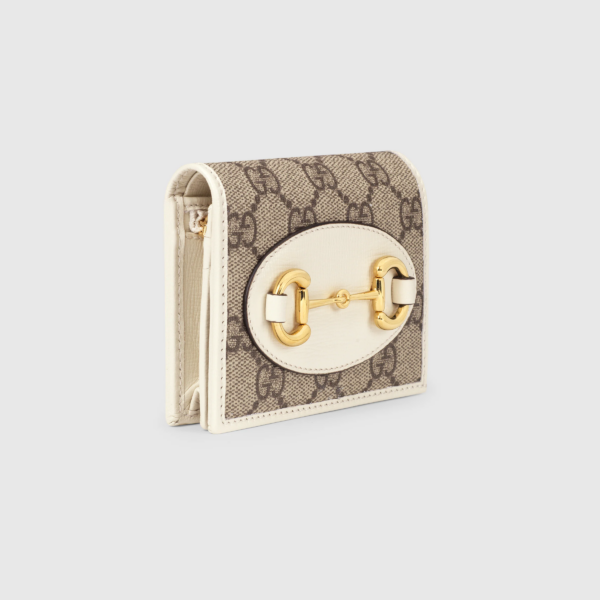 Vi Gucci Horsebit 1955 Card Case 'White' 621887-92TCG-9761
