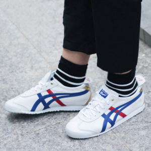 Giay Onitsuka Tiger Mexico 66 'White Dark Blue' D507L-0152