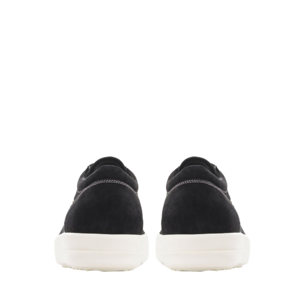 Giay Rick Owens Luxor Suede Vintage 'Black Milk' RU02C7897LVSLPO-911