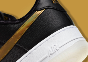 Giay Nike Air Force 1 Low LV8 'Black Metallic Gold' FN6977-010