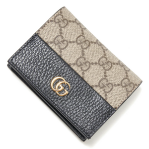 Vi Gucci GG Marmont Card Case 'Black' 658610-17WAG-1283