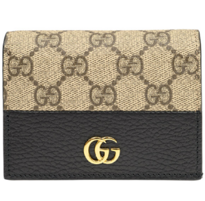 Vi Gucci GG Marmont Card Case 'Black' 658610-17WAG-1283