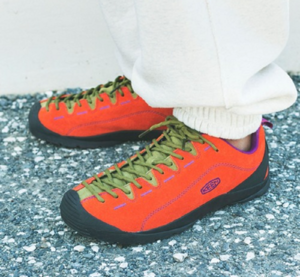 Giay Keen Jasper Suede 'Red' 1026593