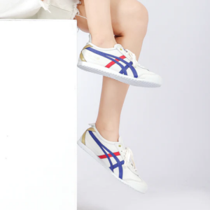 Giay Onitsuka Tiger Mexico 66 'White Dark Blue' D507L-0152