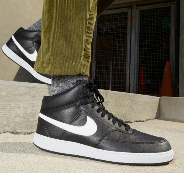 Giay Nike Court Vision Mid Next Nature 'Black White' DN3577-001