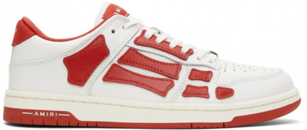 Giay Amiri Skel Top Low 'White Red' MFS003-124