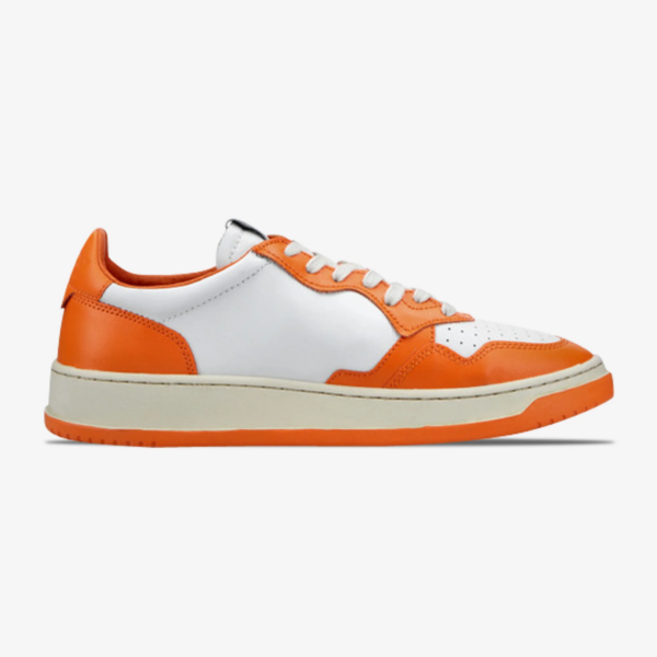 Giay Autry Medalist Low 'Orange White' AULM-WB06