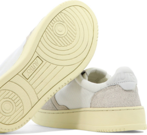 Giay Autry Medalist Low Nubuck Leather 'White' AULW-CN01