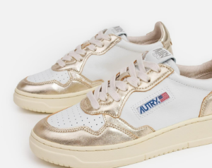 Giay Autry Medalist Low Leather 'White Platinum' AULW-WB16