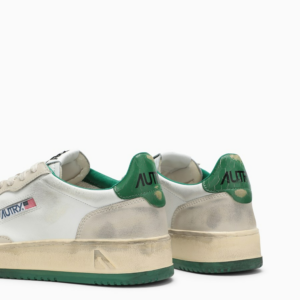 Giay Autry Medalist Low Pony Skin Leather 'White' AULW-PP01