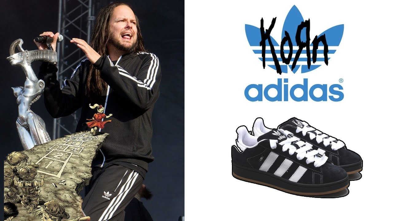 Adidas x Korn: Bản collab đầy sáng tạo sẽ ra mắt vào tháng 10 Hinh anh 5: Adidas x Korn: Ban collab day sang tao se ra mat vao thang 10