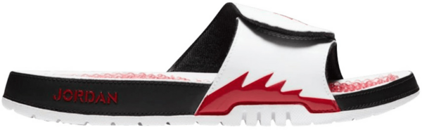 Dep Nike Jordan Hydro 5 Retro Slide ‘White Fire Red’ 555501-101