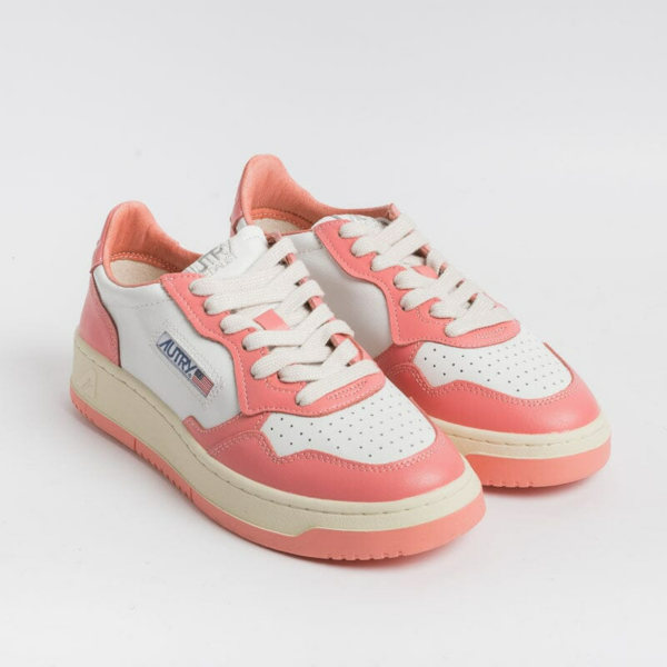 Giay Autry Medalist Low Leather 'White Lobster' AULW-WB22