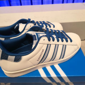 Giay Adidas Super Star 'Blue White' IE7307