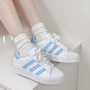 Giay Adidas Superstar XLG 'White Light Blue' IF3003