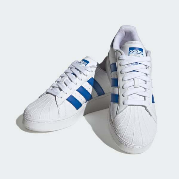 Giay Adidas Superstar XLG 'White Blue' IF8068