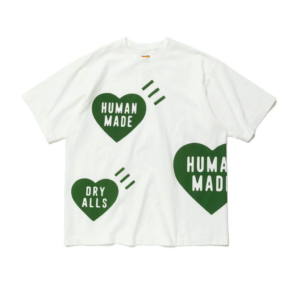 Ao Human Made Big Heart T-Shirt 'Green'