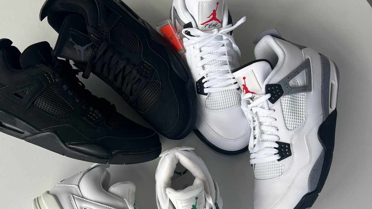 Hinh anh 1: Air Jordan 4 - Thiet ke di san cua Tinker Hatfield