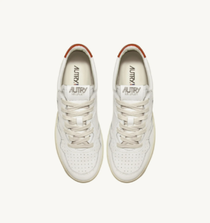 Giay Autry Medalist Low Leather 'White Rust' AULW-LL48