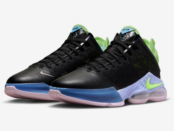 Giay Nike LeBron 19 Low 'Black Volt' DO9828-001
