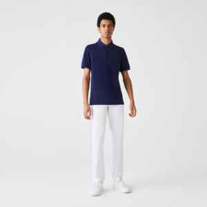 Ao Lacoste Paris Polo Shirt Stretch Cotton 'Blue' PH5522-00-78X