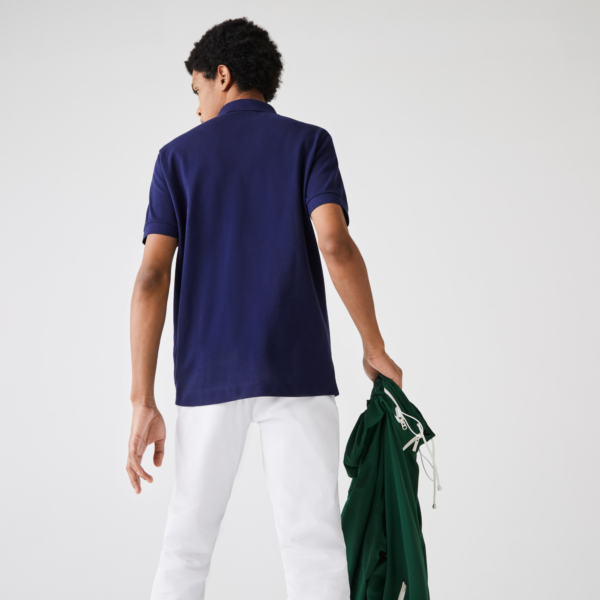 Ao Lacoste Paris Polo Shirt Stretch Cotton 'Blue' PH5522-00-78X