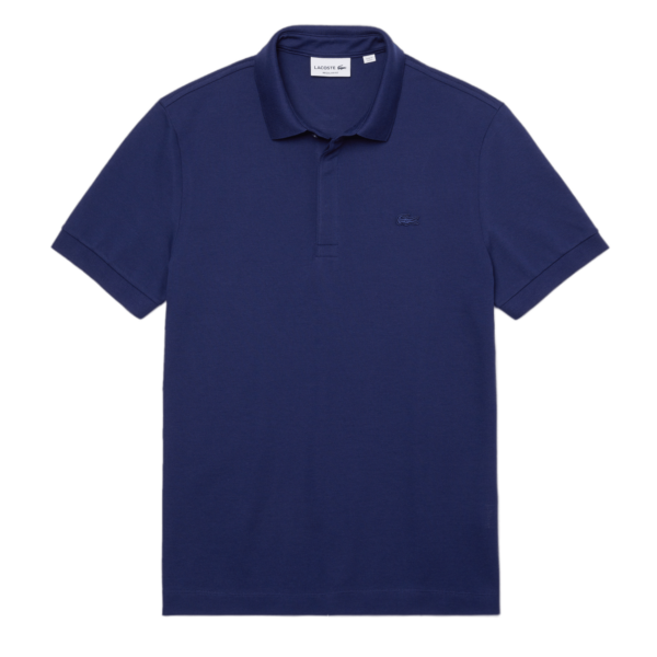 Ao Lacoste Paris Polo Shirt Stretch Cotton 'Blue' PH5522-00-78X