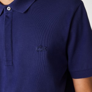Ao Lacoste Paris Polo Shirt Stretch Cotton 'Blue' PH5522-00-78X