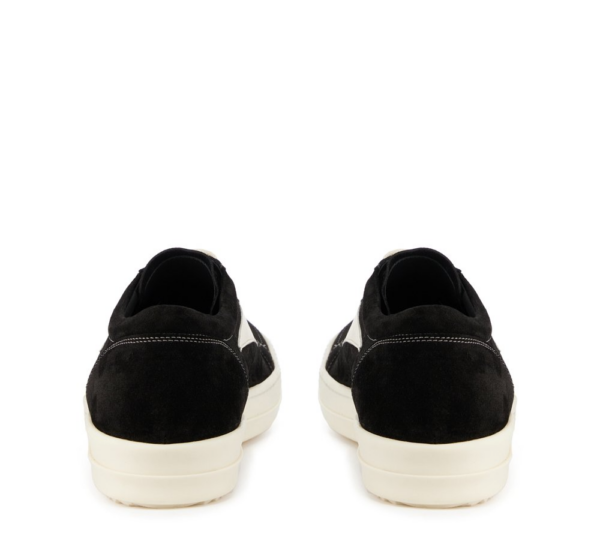 Giay Rick Owens Suede Vintage 'Black Milk White' RU01C4897LVSLPO-911