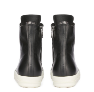 Giay Rick Owens Full Grain Calf 'Black Milk White' RP01C5890LPO-911